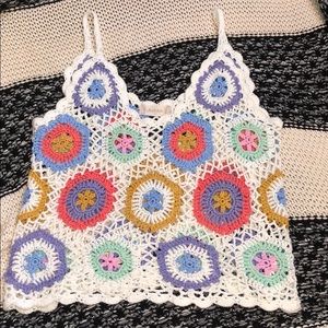 Adorable crochet tank!